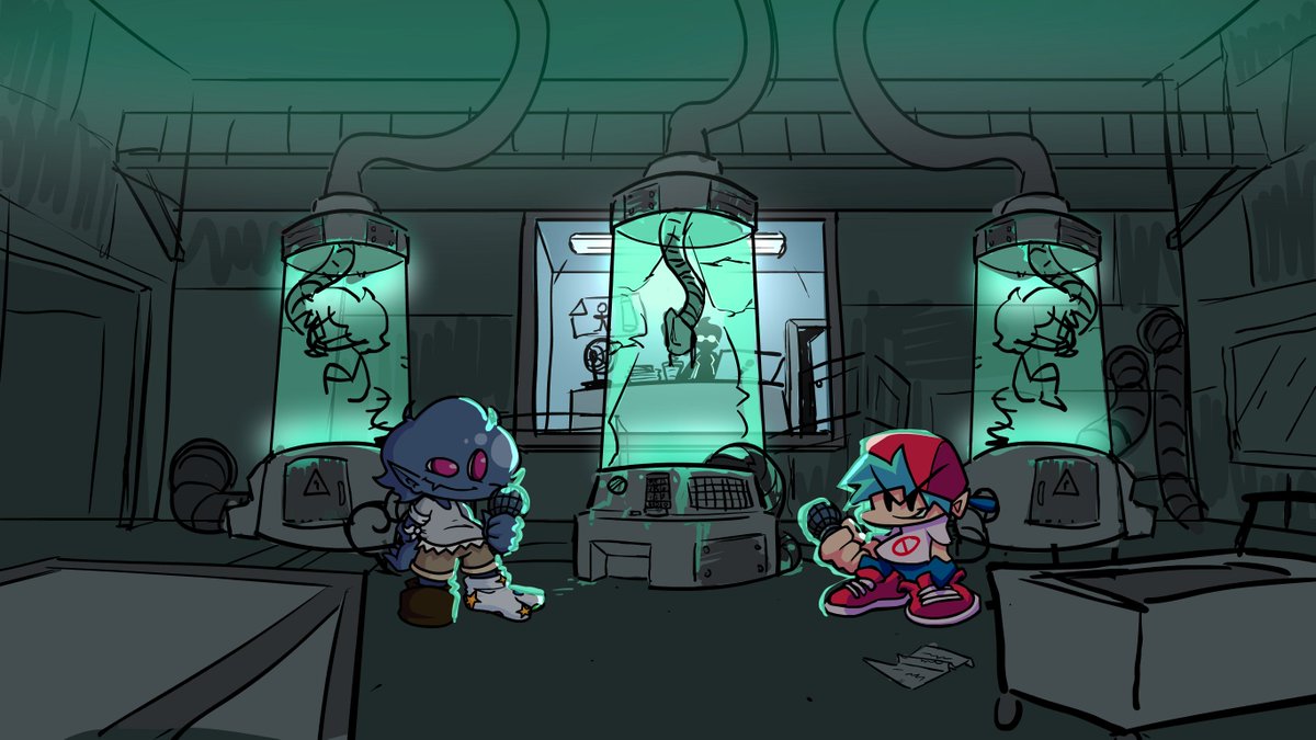 LeaNimatics's tweet photo. ...What if ??

#fnf #fnfmod #oc https://t.co/a5q2Cjk88n