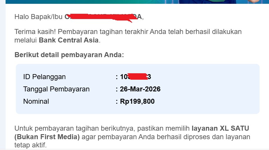 abudaffa_klda's tweet photo. @FirstlyMedia @xlsatu_  KENAPA TAGIHAN SAYA NAIK BEGITU DRASTIS?? SAYA INI PELANGGAN FIRST MEDIA YANG SUDAH BERALIH KE XL DARI 2018, KALIAN PERAS PELANGGAN SAMPE NGGA NGOTAK TOLONG PERHATIAN NYA PEMERINTAH ATAS SUPLIER @kemkomdigi https://t.co/JZhMxsJ0jS