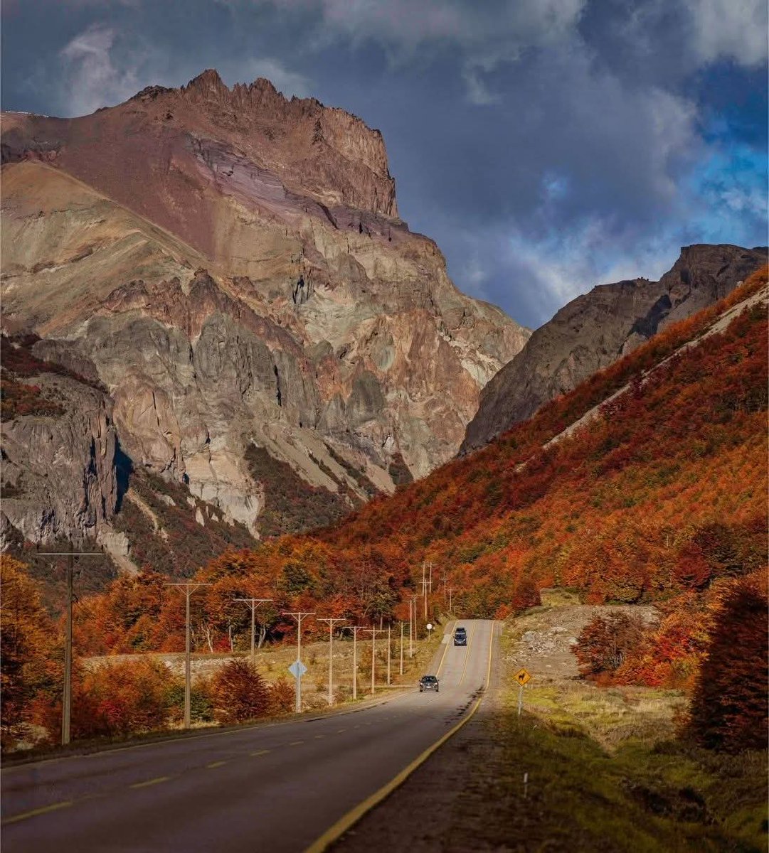Otoño en la región de Aysén , Patagonia.Chile