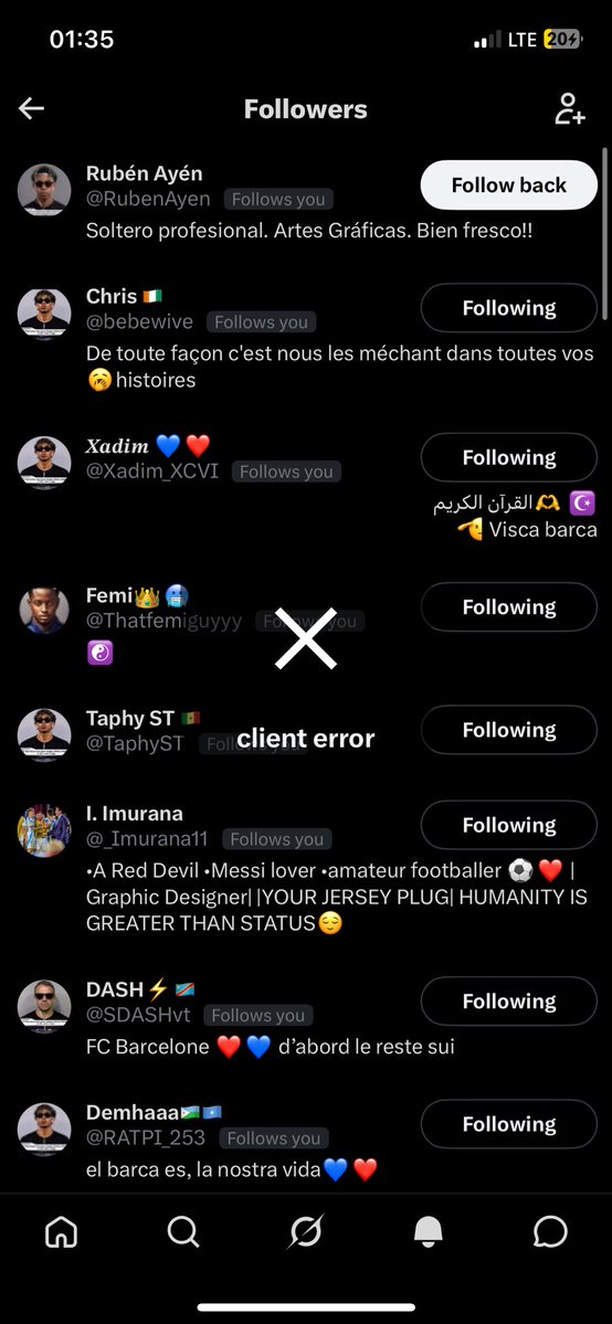 X BARCELONA 💙 tweet media