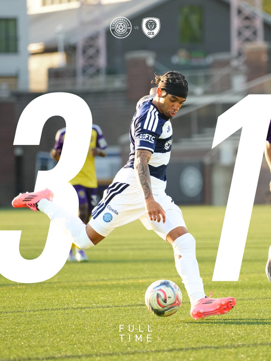 ChattanoogaFC's tweet photo. CFC WINS! https://t.co/TQlTnKVkeD