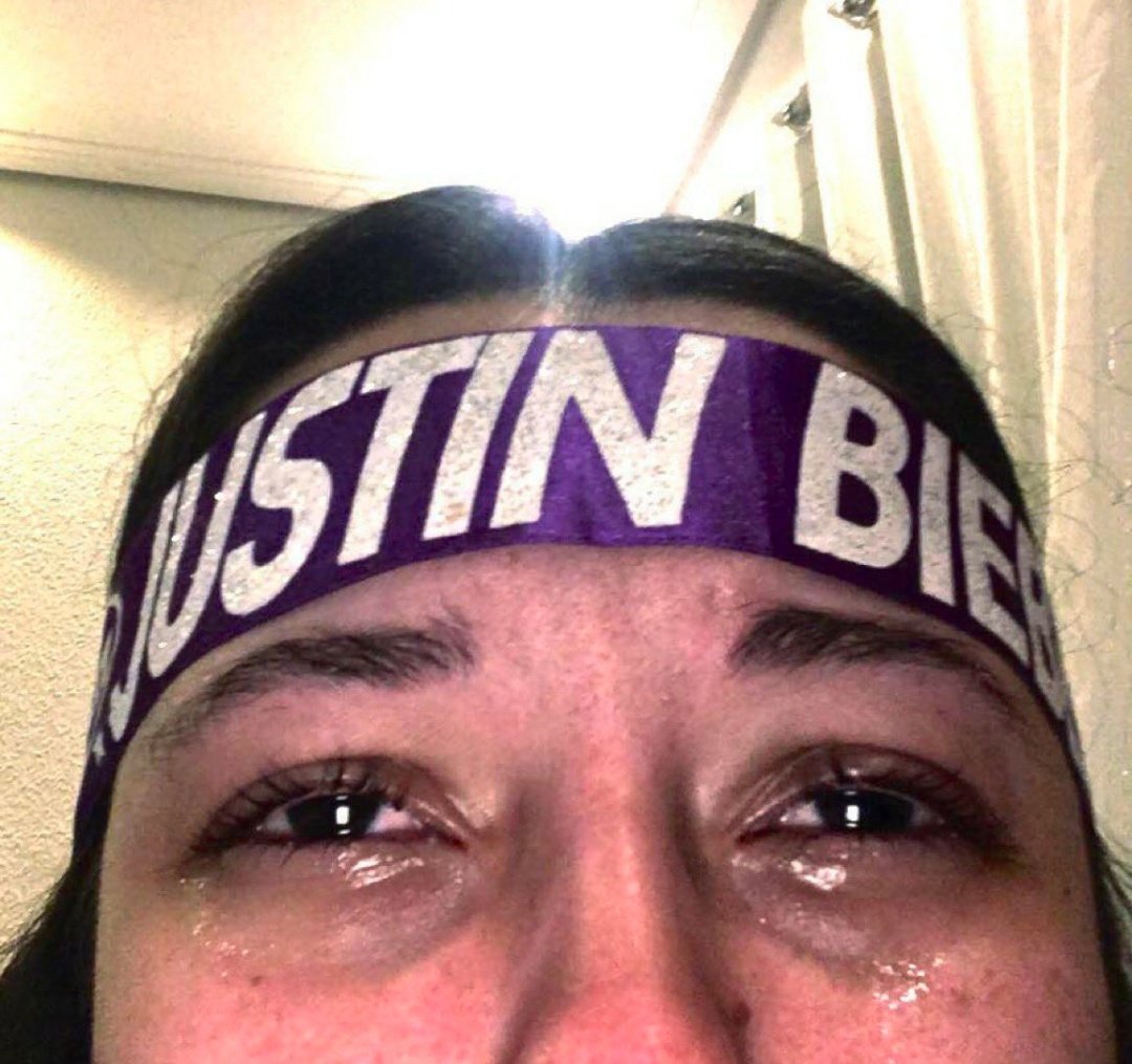 Justin Bieber jamás fue una etapa, me sigo emocionado como hace años 😭💜😭 DIOS LO AMOOO  #BIEBERCHELLA