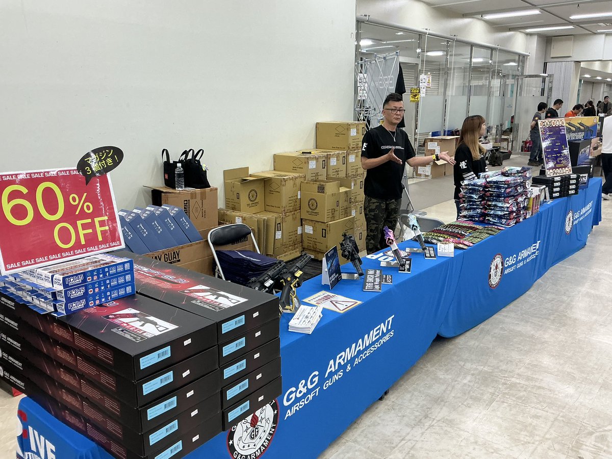 Guay2JAPAN's tweet photo. 本日は　#爆裂祭　です！
出店準備完了しました！
セール品は数に限りがございますので、売り切れの際はご容赦ください！本日は　#ぶちサバ　です！
出店準備完了です！
セール品は数に限りがございますので、売り切れの際はご容赦ください！ https://t.co/8LIlnyqDch