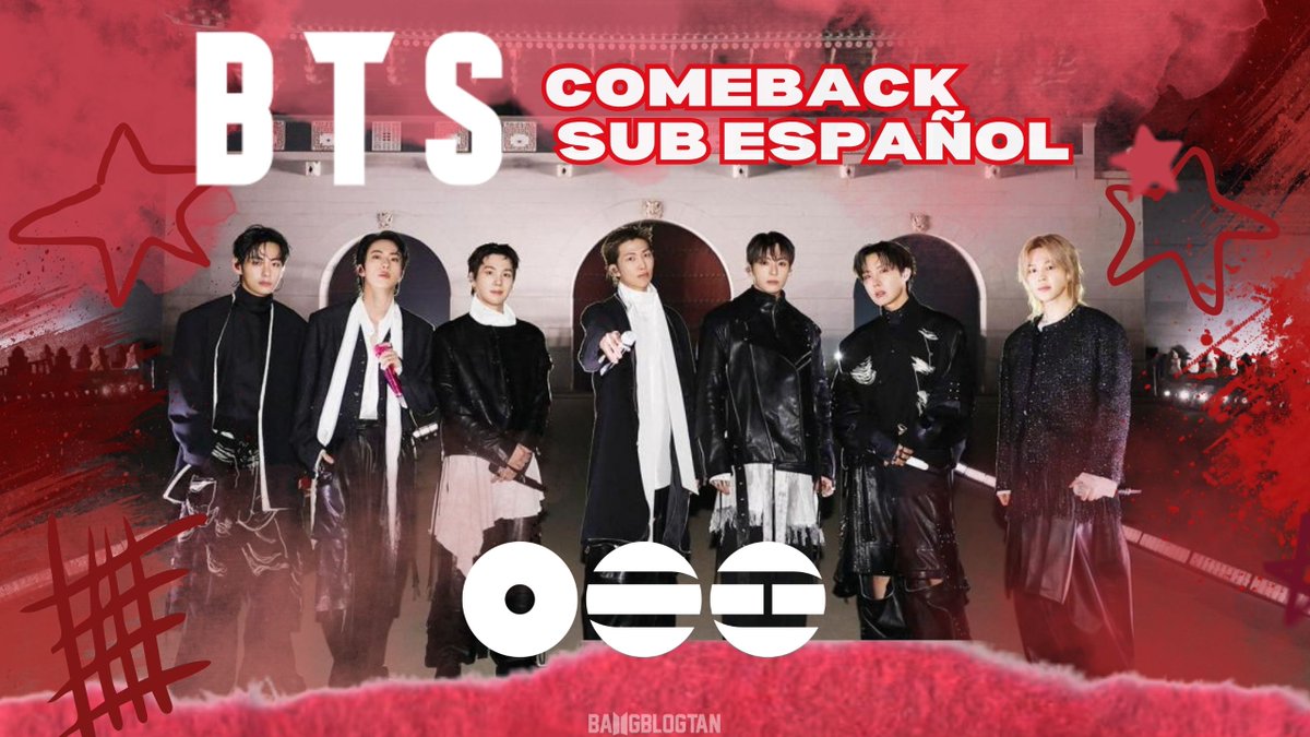 bangblogtan's tweet image. 🎥 BTS COMEBACK  -  ARIRANG 2026  (SUB ESPAÑOL)
🔗bangblogtan.blogspot.com/2026/04/bts-co…

#BTS #COMEBACK #ARIRANG