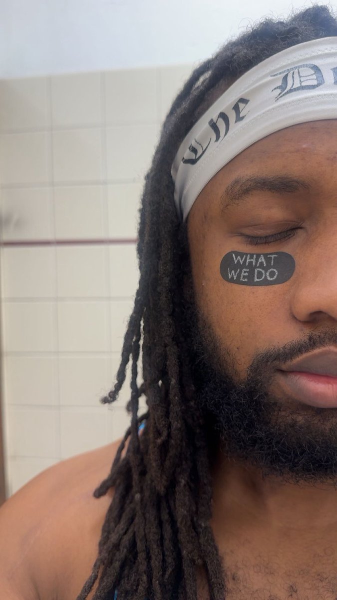 The__Deliverer's tweet image. Tonight’s eye tape message … @RahimSuede and I are about to do #WHATWEDO at @FrontlineProWI ‼️
#AlwaysReadyToDeliver
#TechnicalDifficulties
#TheDeliverer
#Moses