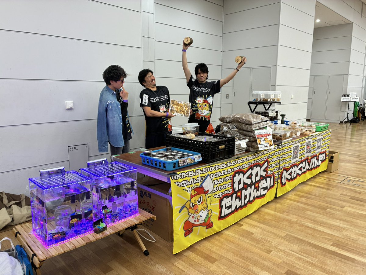 eaea_sanjo's tweet image. 元気にわくわく始まりました✌︎·͜· ♡

#SB
#わくわく探検隊