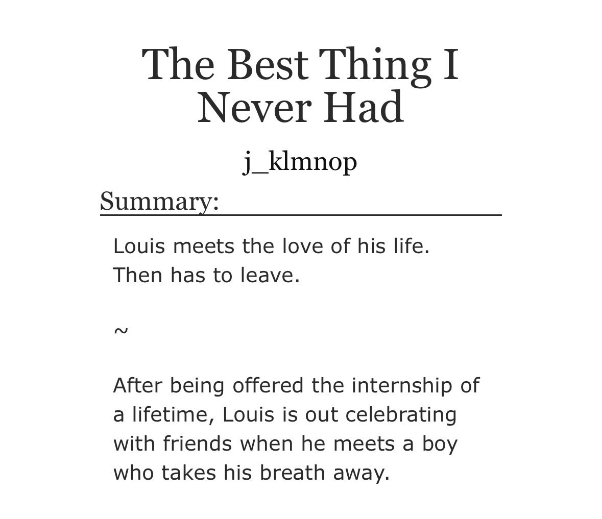 OneFicADay tweet media