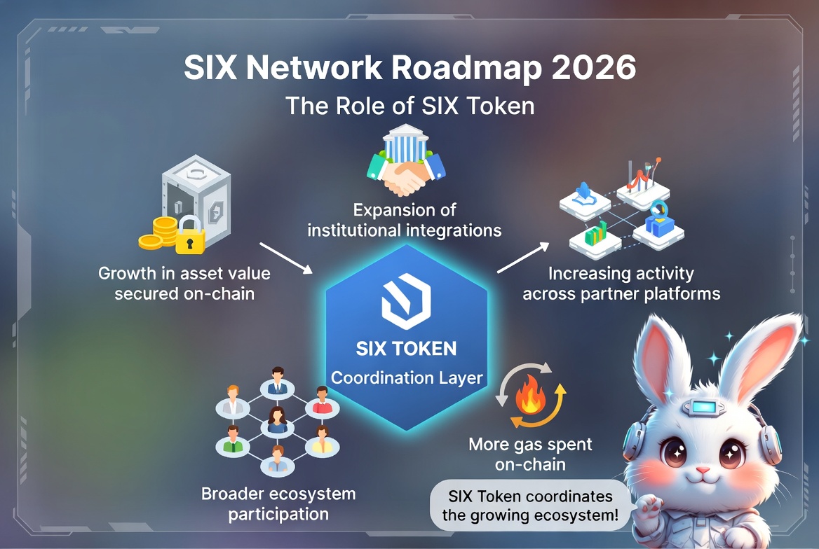 moon455656's tweet image. The Role of SIX Token

SIX Token functions as a coordination layer within the ecosystem, supporting governance participation, network access, and protocol level interactions.

@theSIXnetwork  #SIXNetwork #SIXNetworkRoadmap2026