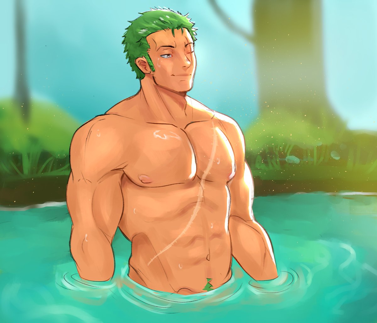 f_primier's tweet photo. I had the honor of collabing with @keyhimura to create the artwork for her first Sanzo fic in the LemonLimeBang! 
Please go read the fic, its amazing <3 (Link in comments)   

#sanzo #onepiece #sanzobang2026 https://t.co/iRHfEtOFqR