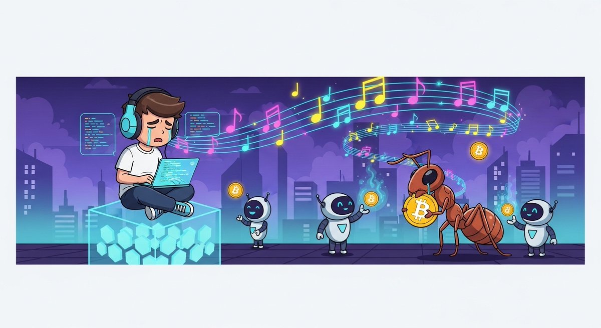 AntHive_project's tweet image. Did you know 'vibe coding' is a thing? 🎵 New tools are stepping up to make AI-assisted crypto development safer &amp;amp; smoother. Less chaos, more vibes—exactly what Web3 builders need rn. Who else is excited about where this goes? 👀

#meme #Web3 #ANTH