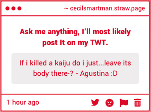 Cecil Stedman. tweet media