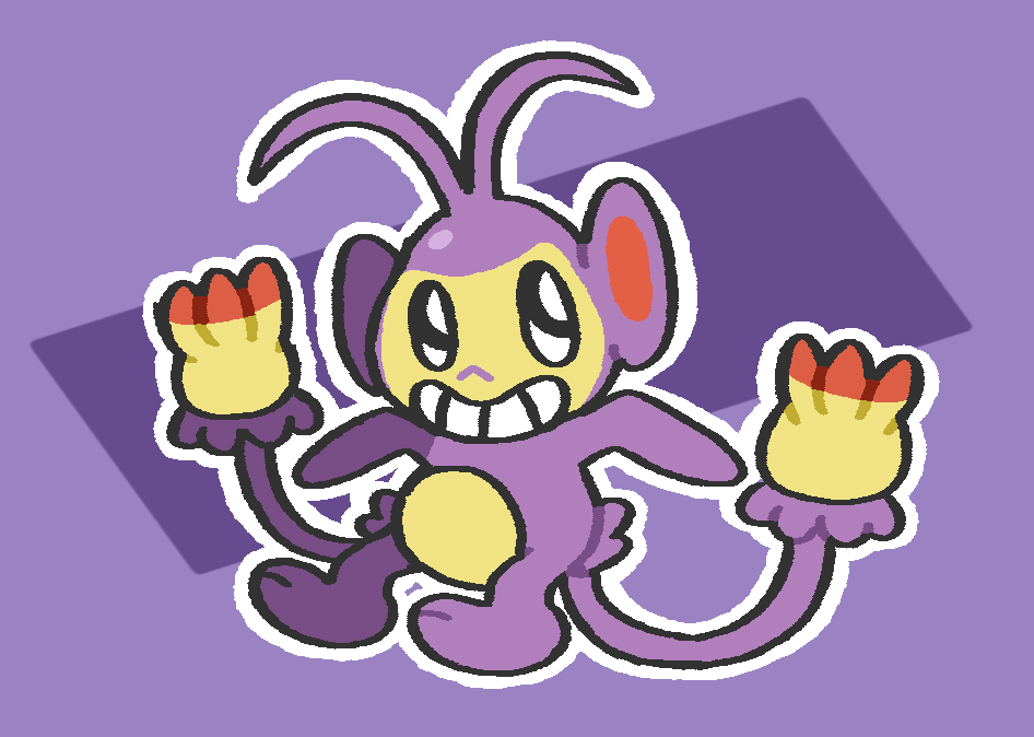 Ambipom doodle
#pokemon