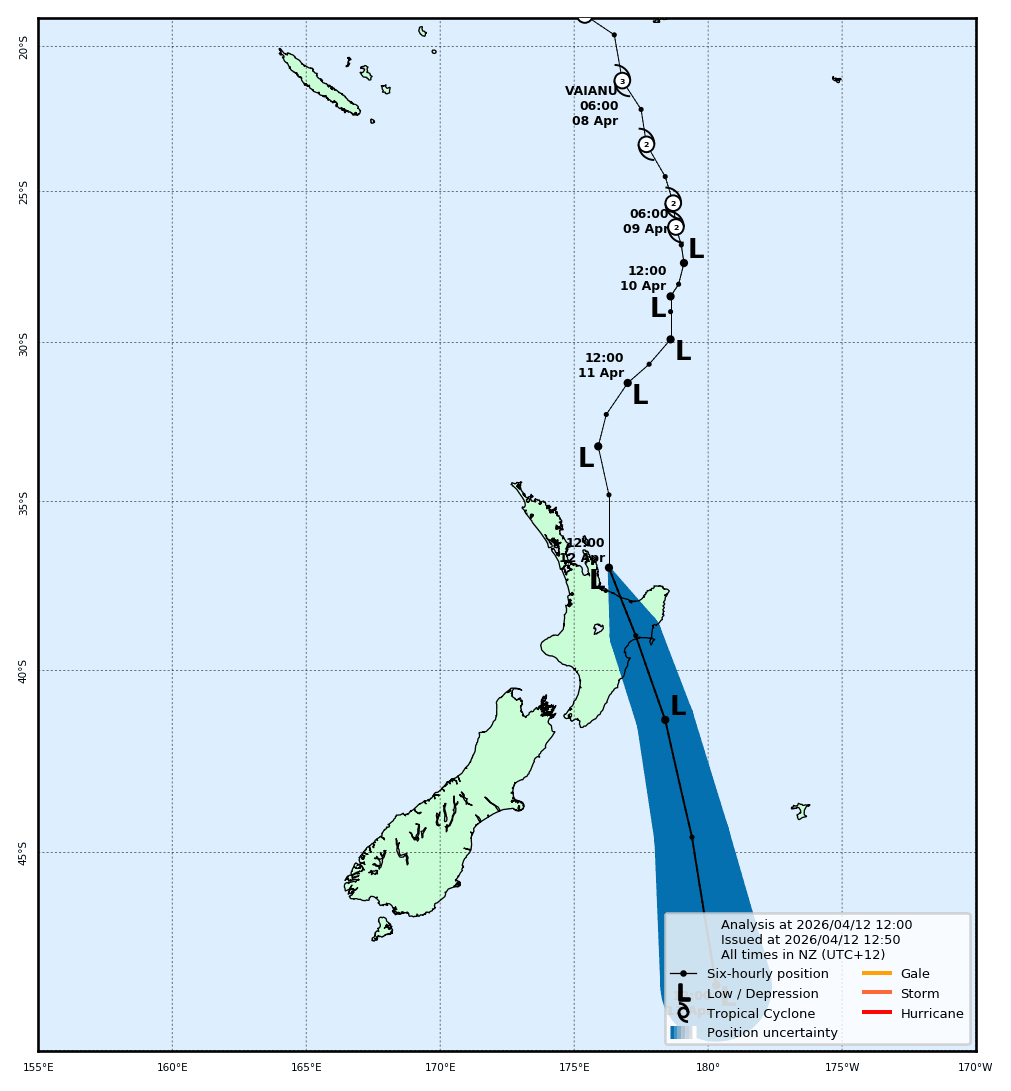 MetService NZ tweet media