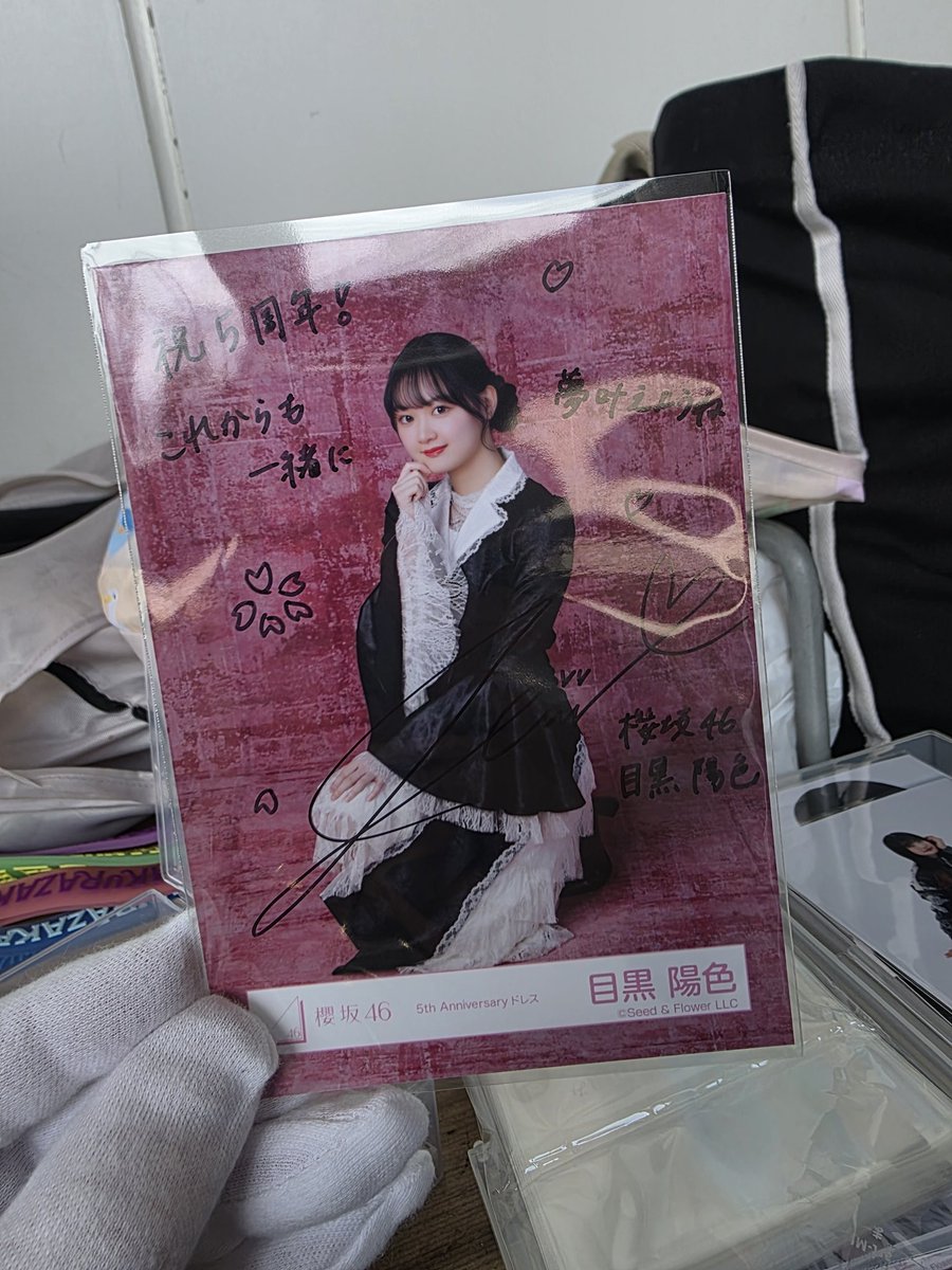 ジャパン 売上 目黒陽色 直筆 生写真 【公式通販】