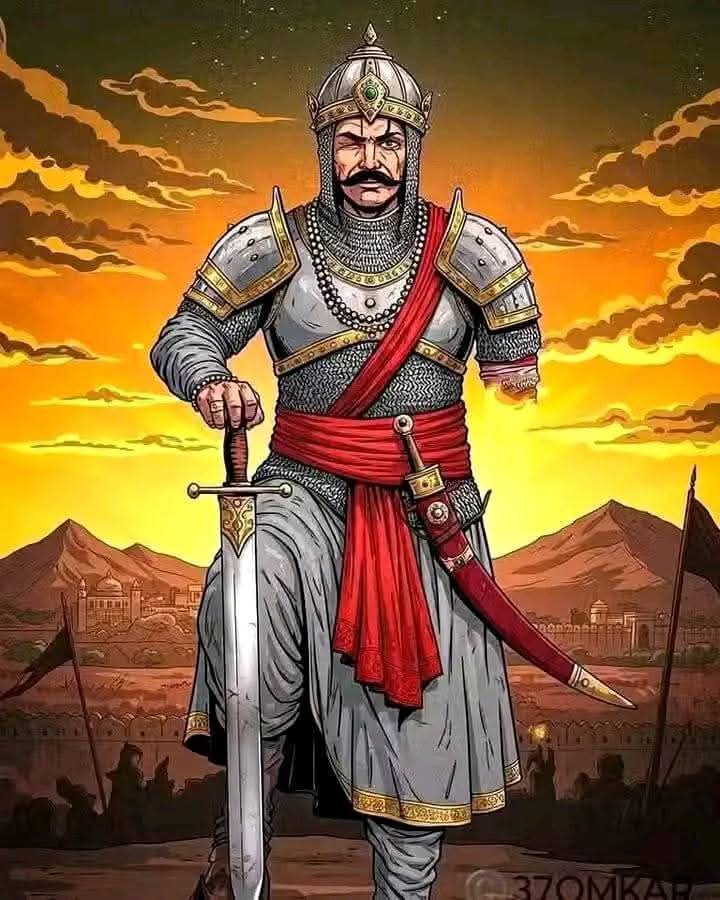 "अस्सी घाव लगे थे मन में
फिर भी व्यथा नहीं थी मन में।।"

मेवाड़ धरा के सुपुत्र, अजेय योद्धा, वीर शिरोमणि व धर्म परायण महाराणा संग्राम सिंह जी उपाख्य राणा सांगा जी की जयंती पर कोटिशः नमन वंदन।।

#MaharanaSanga 
#राणा_सांगा_जयंती
#राणा_सांगा_राष्ट्र_का_गौरव