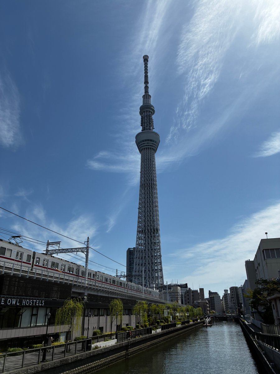 imacsato's tweet photo. いい天気だなぁw
#東京スカイツリー https://t.co/wSuEOoi10I