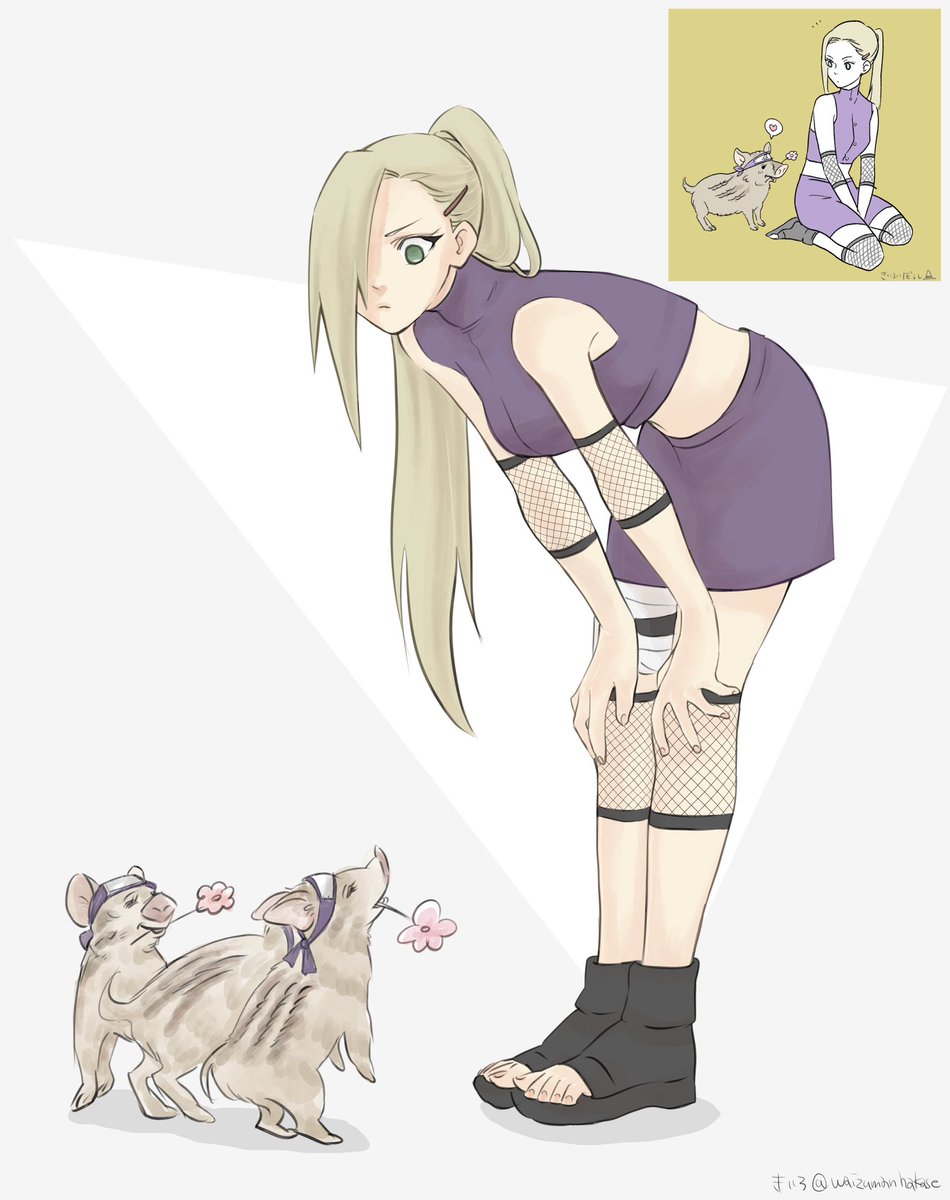 いのとうり坊
右上は昔描いたイラストです