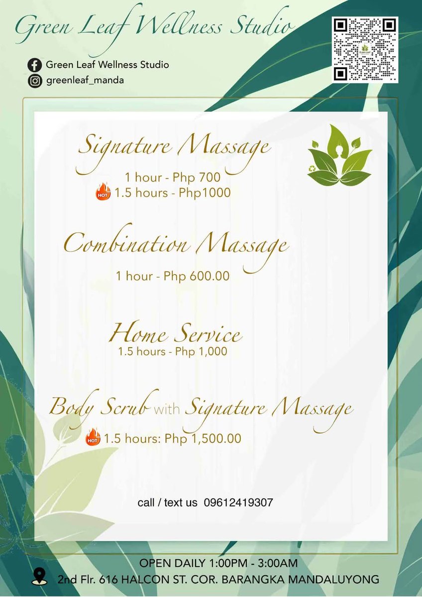 GreenLeaf SPA tweet media
