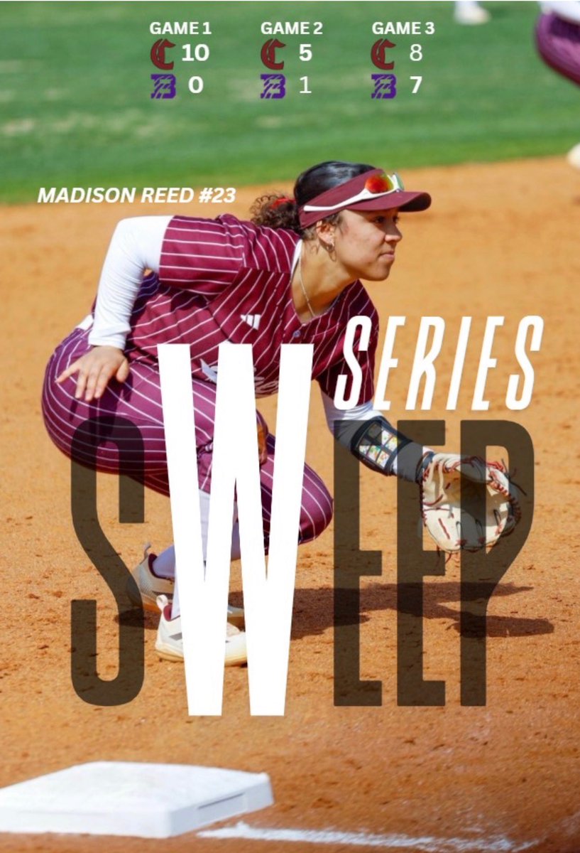 CVilleLTS's tweet photo. How sWeep It Is!! 

Lady Tigers are rollin' 🧹

That's the second straight weekend sweep, and ninth straight win! https://t.co/tplbMEWkEN