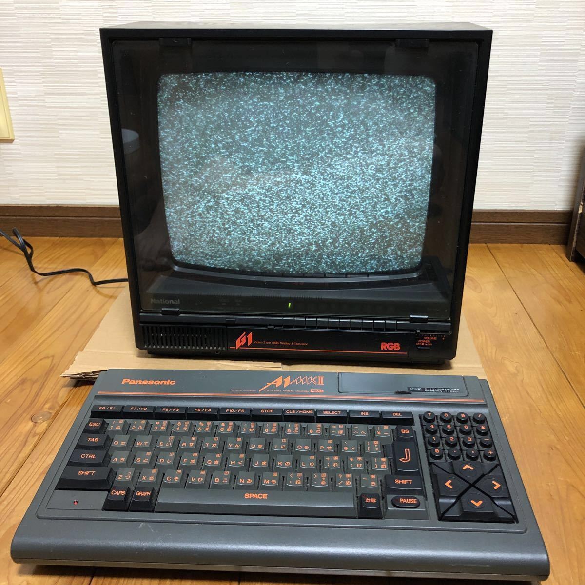 小型ブラウン管テレビ ナショナル National TH-14G1 RGB接続