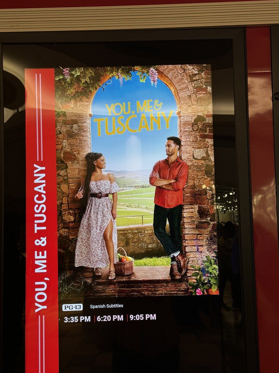 rjpfansint's tweet photo. I just saw ‘You, Me &amp; Tuscany’! It’s a beautiful film where love (more than one kind of love ♥️💚) is at the heart of everything. Regé and Halle, as well as the rest of the cast, did a wonderful job! You can't miss this beautiful movie! ♥️ https://t.co/LCzdELPpYT
