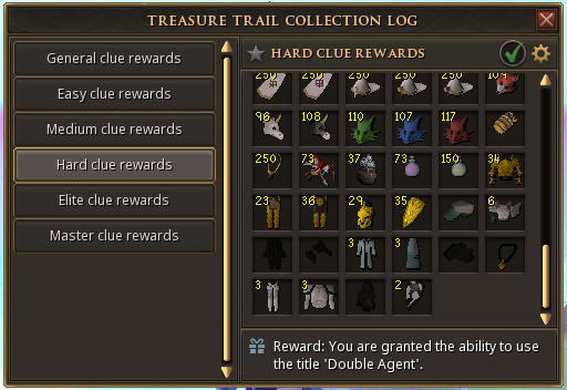 TripleDylanRS's tweet photo. 67,000 hard clues complete! 37,491 hard clues since my last log progress on the final log!
I'll be *lucky* if I see a unique this year! https://t.co/8KdS2ZkAB3