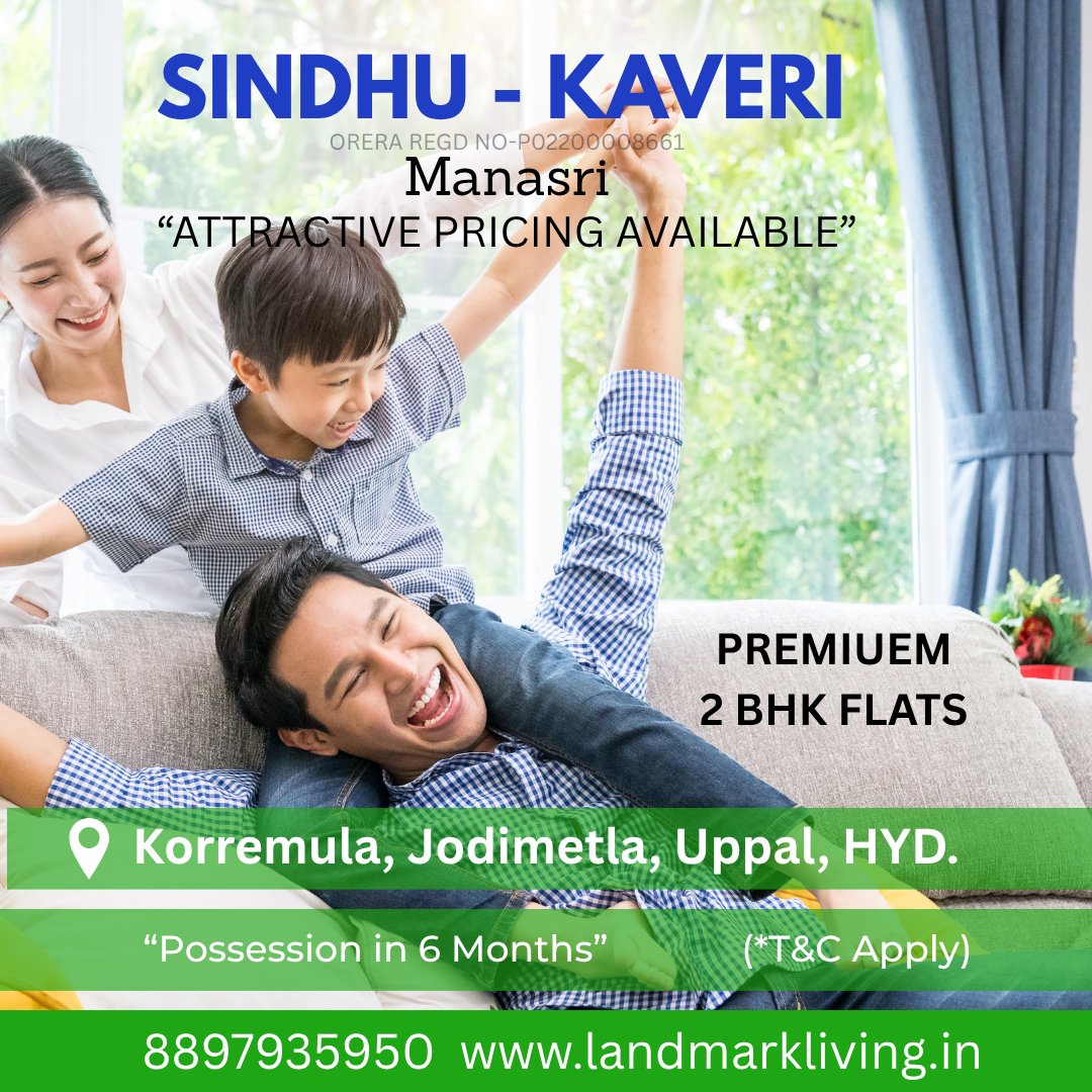 PatroShankar's tweet image. 🏡 Dream Home Alert in Hyderabad!

Premium 2BHK Flats
📍 Jodimetla
✔ Prime Location
✔ Great Connectivity

⏳ Possession Expected Soon
📞 8897935950

#HyderabadRealEstate #DreamHome #2BHKFlats #PropertyInvestment #Uppal #Jodimetla