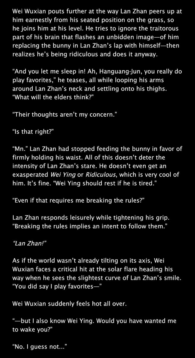 queerwangxian's tweet photo. no promises but i just rediscovered a wip i never finished and have been compelled into writing more tonight so. Maybe this can become something https://t.co/YLXxGjxfAE