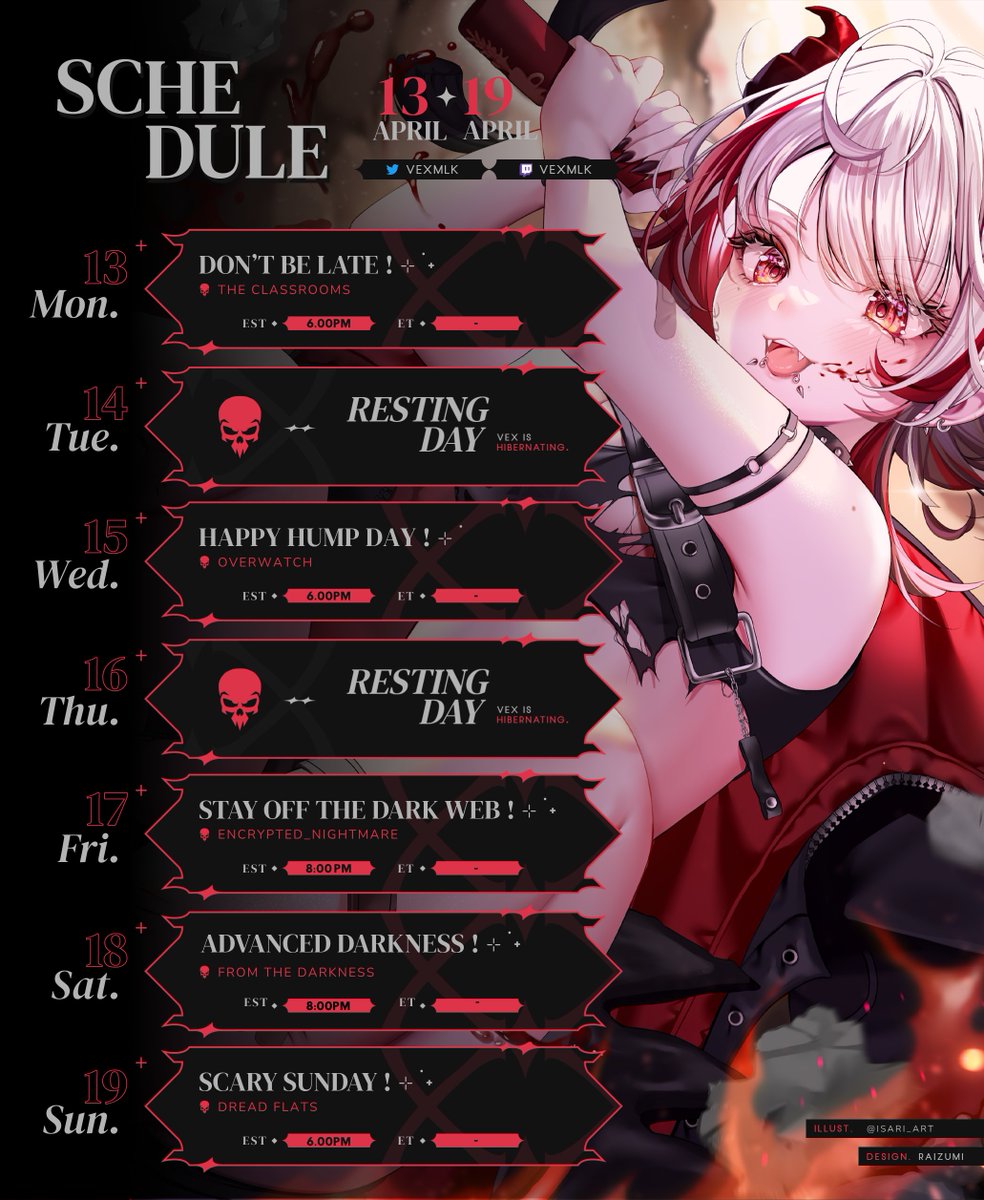 「 VEX | VTUBER | 🩸🛸 | 🔞 」 tweet media
