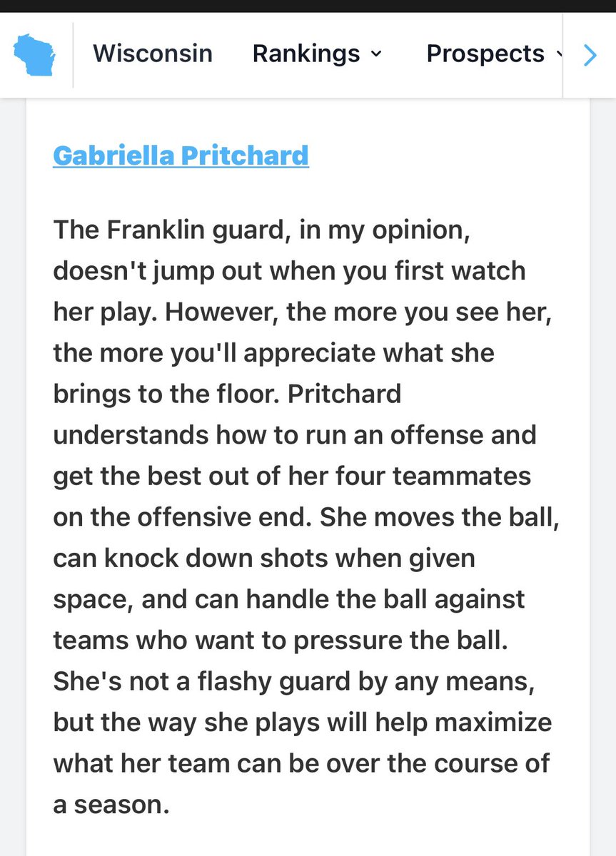25Gabypritchard's tweet photo. So excited to play with such a talented team this season! 
Started off our season today with 2  wins at Midwest Madness. 
Ready to get back after it tomorrow!

Thanks for the write up @BradyJ_Peterson 
@coachklemmens @24up_official 
@gritxpectations @fhsgbb1 https://t.co/TUpUcHcSJu