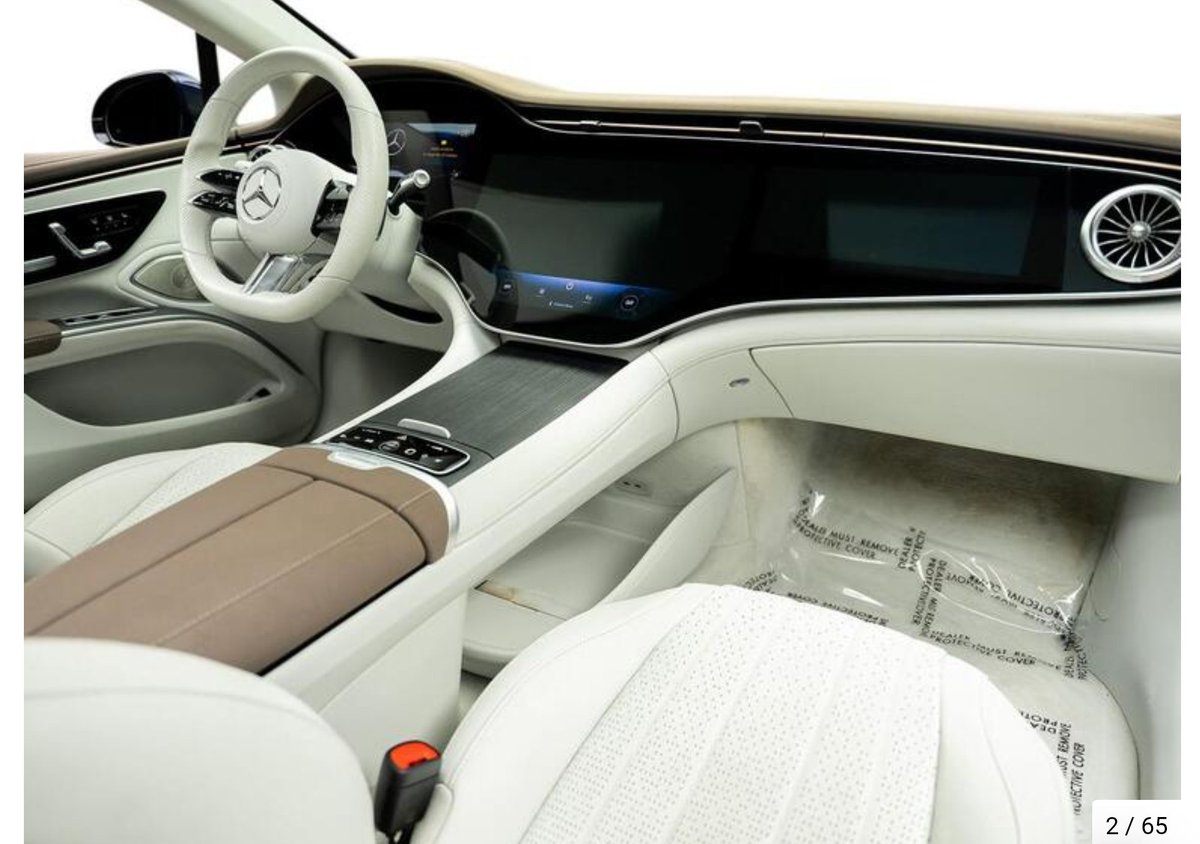 volvoshine's tweet image. Everytime I think I have enough Turo cars... The algorithm shows me something amazing. 👀 

This EQS had a 130k++ MSRP in 2022.