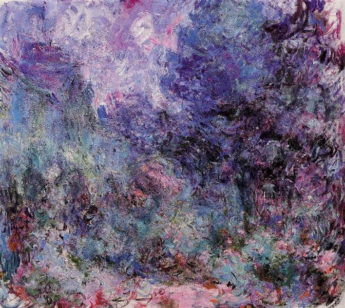 Monet was frustrated by the bluish tint after cataract surgery.
He destroyed canvases—but refused to quit.

“I will paint almost blind, as Beethoven composed deaf,” he said. #artbots #monet