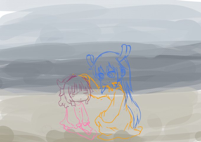 いつか完成させるつもりのラフ(といってはや数年 