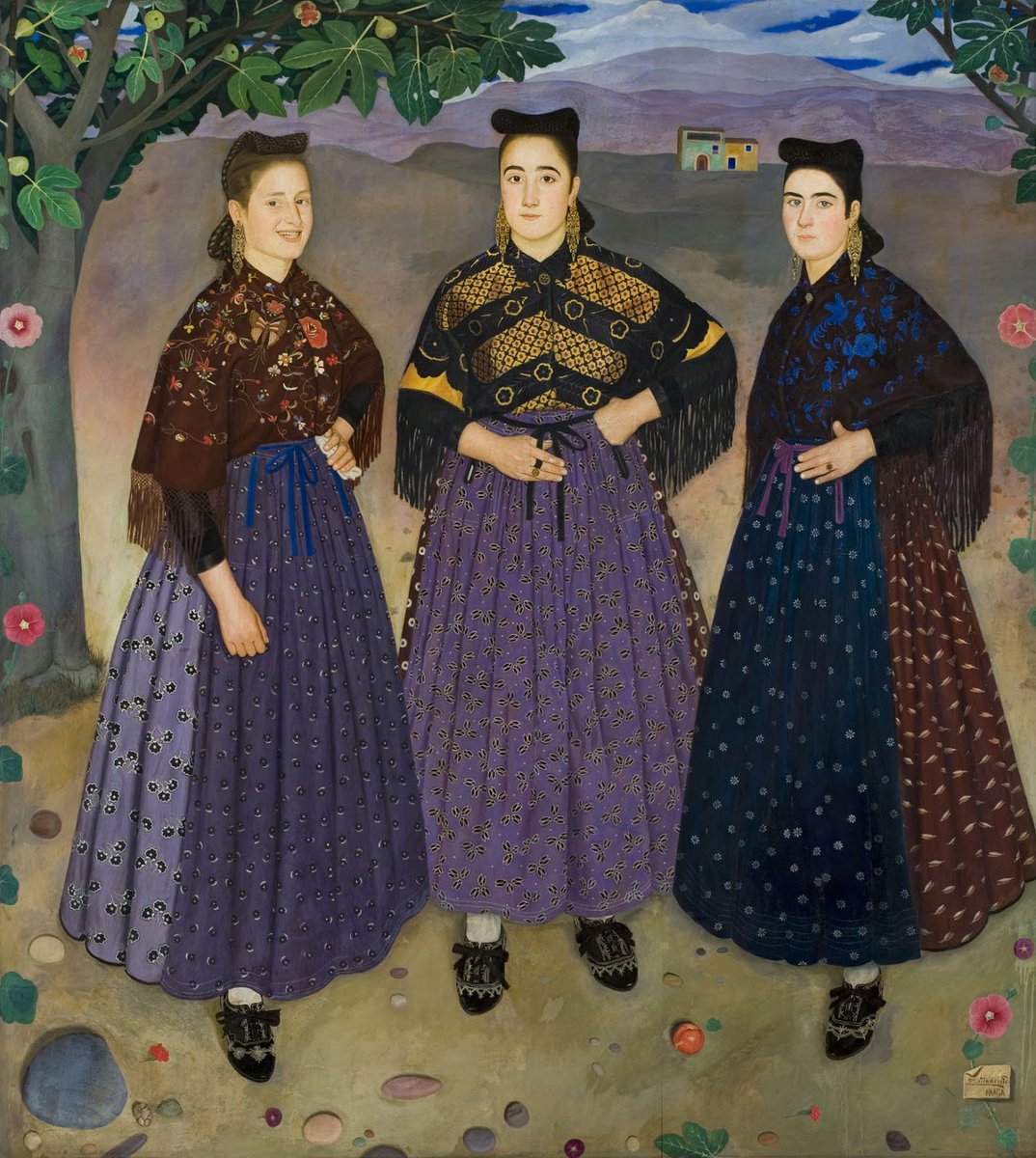memoirsofspain's tweet photo. #Fraga, in the region of #Aragon, honours the women behind traditional dress and folkcraft during El Día de la Faldeta. 🪮🪭 
https://t.co/HKoiPUWQ5H  

#dayoftheskirt #romanticism #spain https://t.co/o1dUXTl0rj
