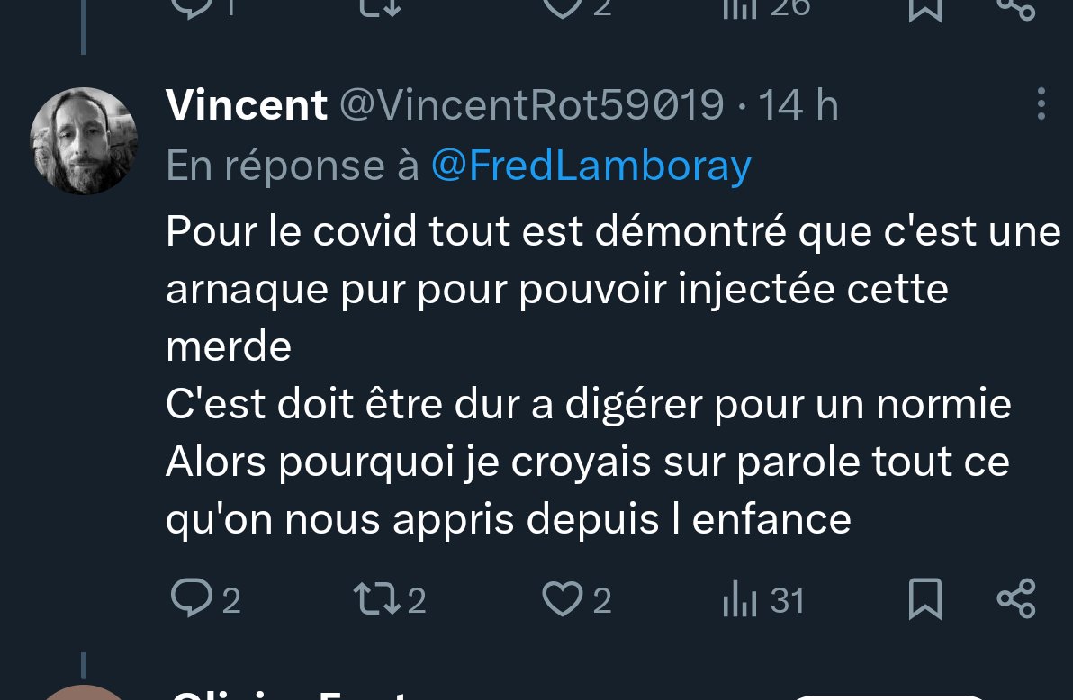 Fred le fourbe qui en marre des religions tweet media