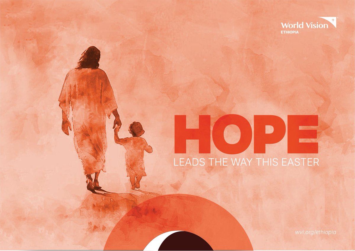 WorldVisionEth's tweet image. መልካም የትንሣኤ በዓል ይሁንላችሁ።
Happy Ethiopian Easter!
 
Jesus Christ walks with every child into the light of new beginnings.

This #Easter, hope leads the way.

#FaithInAction #HopeLeadsTheWay #ForEveryChild