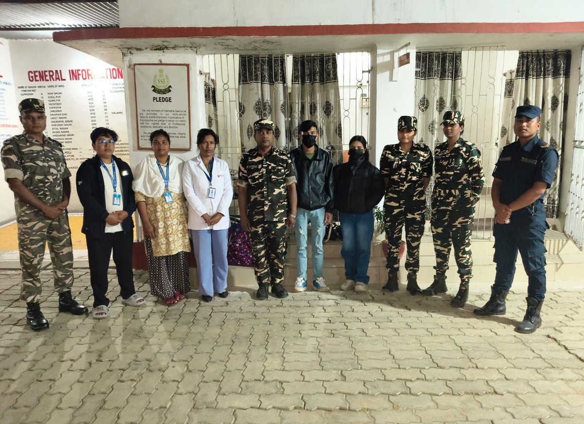 42bnssb_INDIA's tweet image. मानव तस्करी के विरुद्ध कड़ा प्रहार 💪
सीमा चौकी रूपैडिहा पर SSB की बड़ी कार्रवाई 🚫
#SSB #HumanTrafficking #BorderSecurity #Rupaidiha #AlertForNation #SevaSurakshaBandhutva
@SSB_INDIA @SSBFTRLUCKNOW @SSBSHQGKP @ssbshqpilibhit @SSBSHQPURNEA @SSBSHQJPG