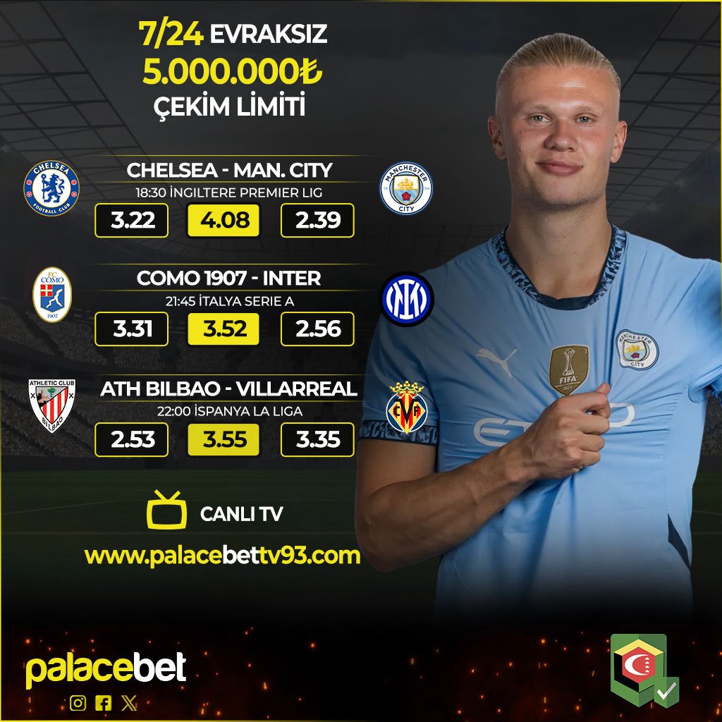 Palacebet tweet media