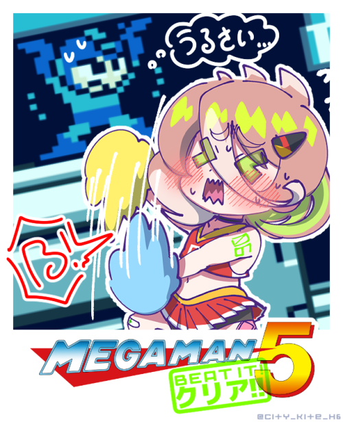 🍅頑張れ頑張れロックマン！何回乙ってもナンバーワーン！！
🍅GO GO MEGAMAN! NEVER GIVE UP MEGAMAAAAN!!

クリアできました✌️
We beat it✌️

#HArT6
#おはようVtuber
#おやすみVtuber