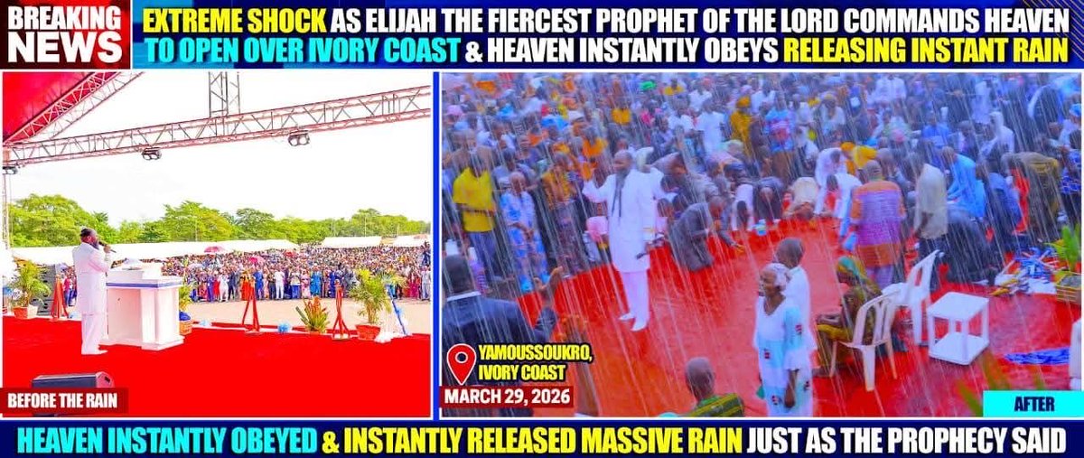 charity_ngila's tweet photo. The End Time Prophet is walking the earth now.
Take a look!!

#MajesticVisitation https://t.co/oVtjksQmlw
