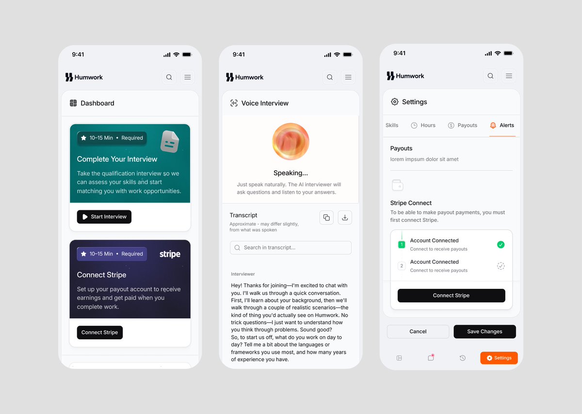 heysatya_'s tweet image. We just gave Humwork a complete whole new look.

Task: Branding -&amp;gt; Landing page -&amp;gt; Product design.

Deadline: 10 days.