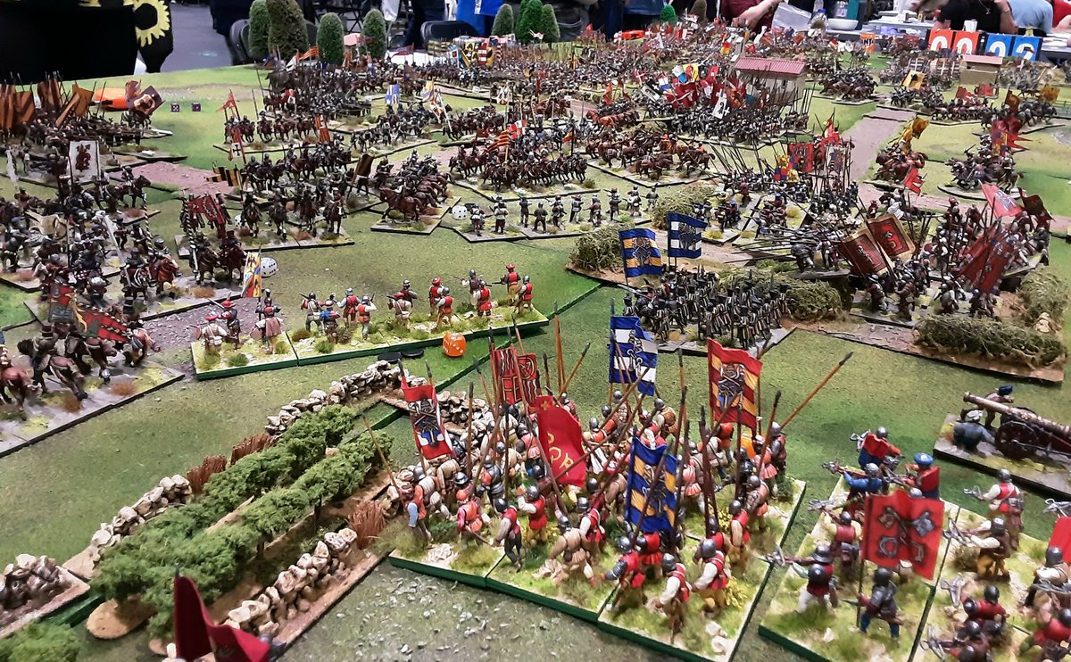 yarkshiregamer's tweet image. Great day @ #salute53 yesterday, thanks to the guys who helped out at the game and all those who came over for a chat. It was mad busy early doors with 30 + people round the table at times, we also won award 🏆 which of course I don't like to mention 😎
#wargames #hobby #history