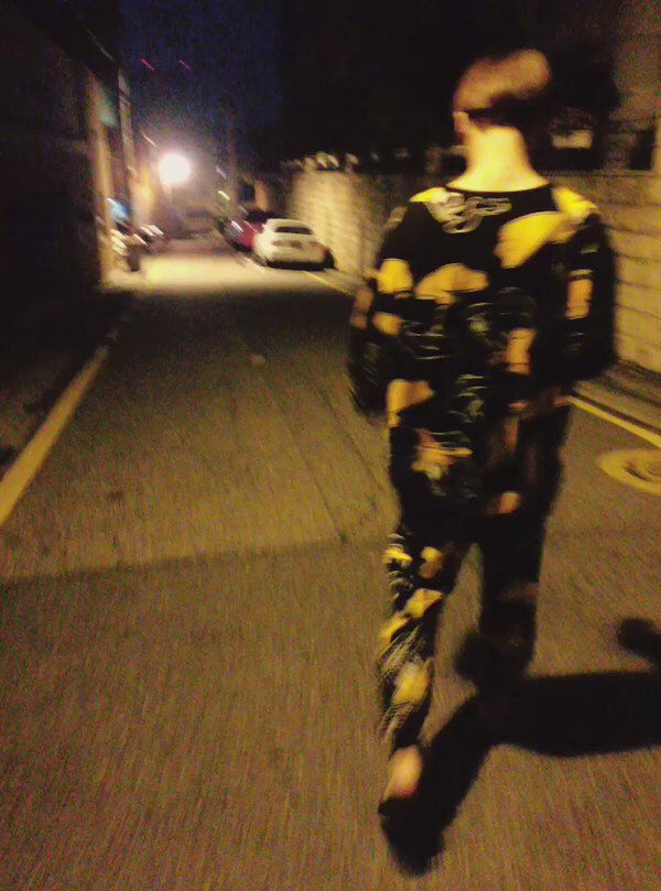 naija0329's tweet image. You guys I'm in tears because I was going through old BTS photos and I found the pics of JK from 2016 when he was walking on the street with Jimin wearing Daffy Duck pajamas and then he fell asleep on the couch in their studio 🥺🥺🥺