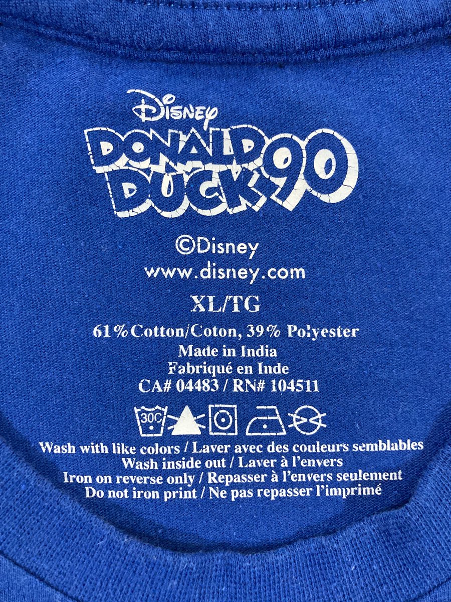 PlyrYMoEBdBTU8B's tweet image. なんでッ そぉぉぉ〜なるのッ！！

#古着 #tシャツ #ディズニー #ドナルドダック