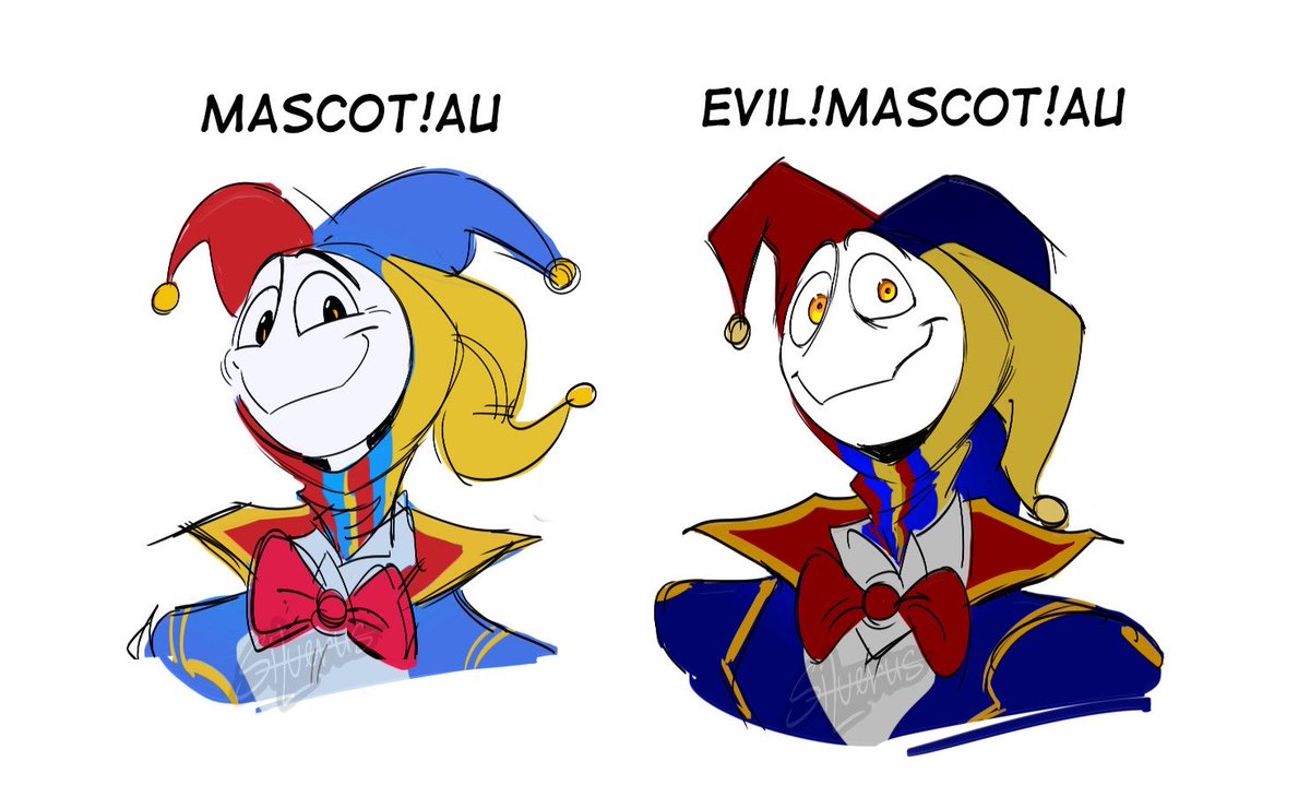 SilverusKvassus's tweet image. #poppyplaytime #poppyplaytimeprototype #ppt #prototype1006 #PoppyPlaytimeAU 

There are huge differences between these AUs. If in the first AU, the mascots live their happy lives, then in the second AU the mascots were artificially created in the Playtime factory…