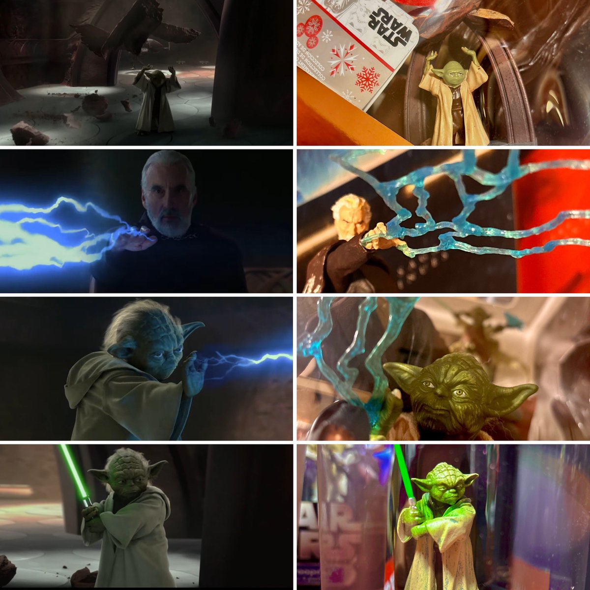 くりそん(SWのグッズ組み合わせで全エピソードストーリー順追体験できるを実現したけど場所なし。 tweet media