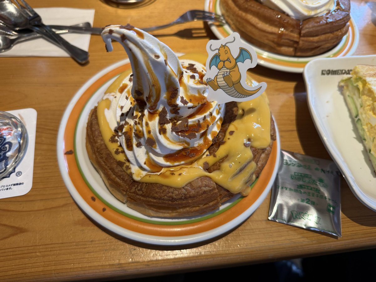 Syuu11111111111's tweet photo. コメダに行ったらぽこあとコラボしてた https://t.co/Gxz90jiecG