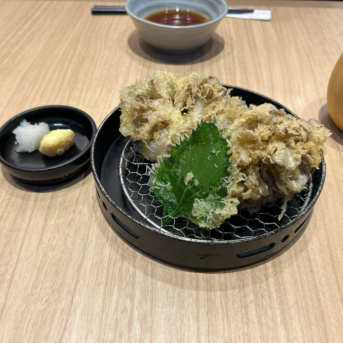 かわいい☺️ひも川うどん最高に美味しかった☺️
#花山うどん日本橋店 #鬼ひも川