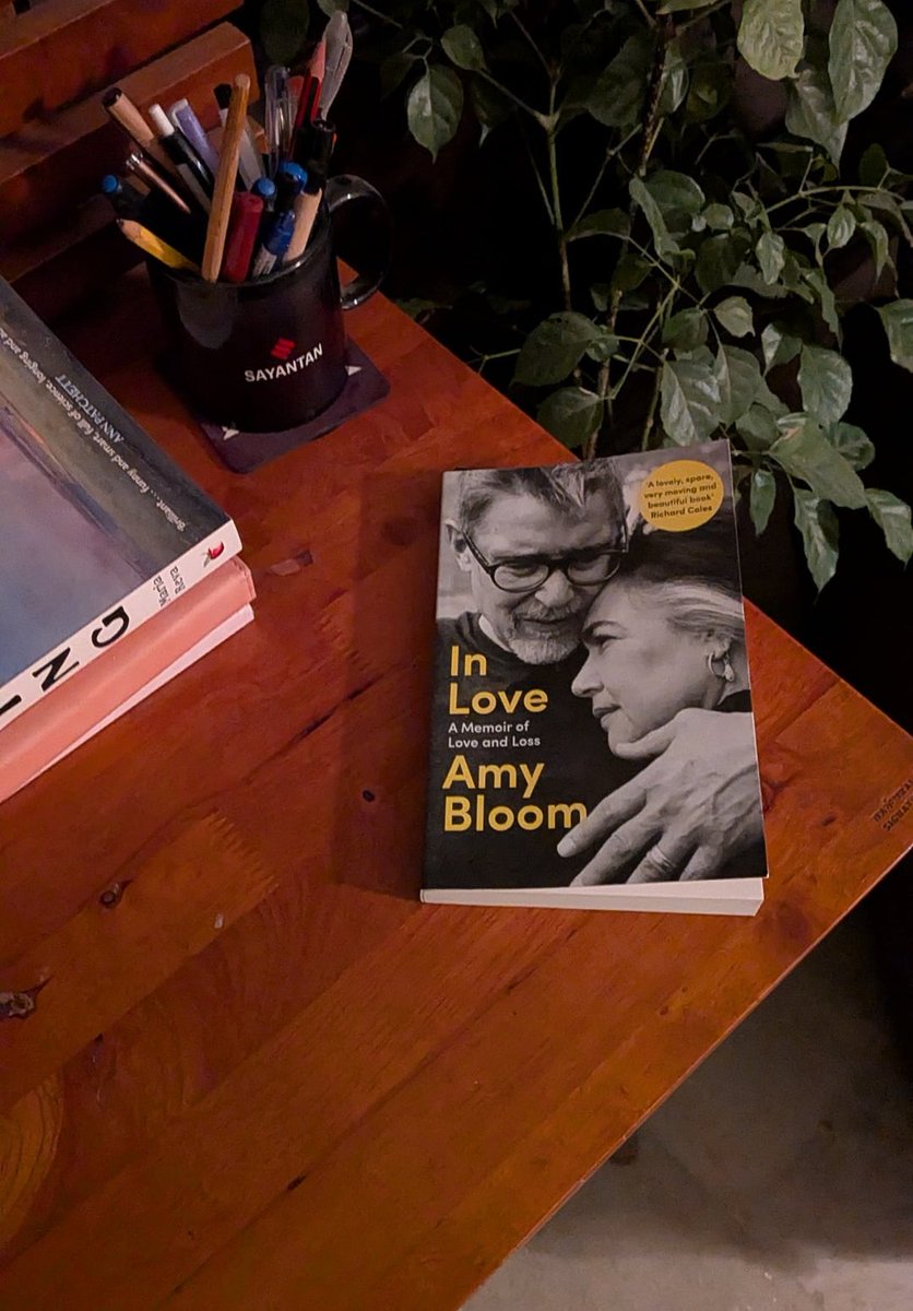 sayantansunnyg's tweet image. Candid, quietly devastating memoir, that's full of charm and lived-in humour. Writer Amy Bloom holds her beloved husband Brian's arm while he passes on to the other side in the finale; that's not a spoiler, it's in the blurb. Death's ferocity blunted by a lover's hand. #InLove