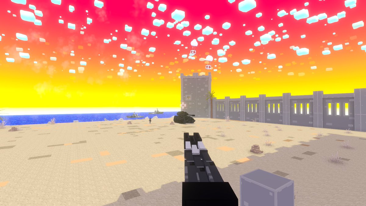 crypto_joks's tweet photo. Tank spotted in The Sandbox Season 7. Somehow survived long enough to snap it. @TheSandboxGame  https://t.co/H3HU6IYUFr #Season7 https://t.co/KEEbSPUZNV